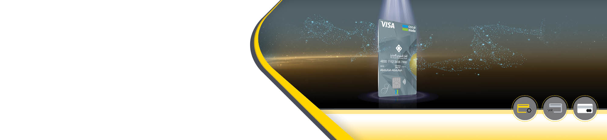 Silver mada Debit Card