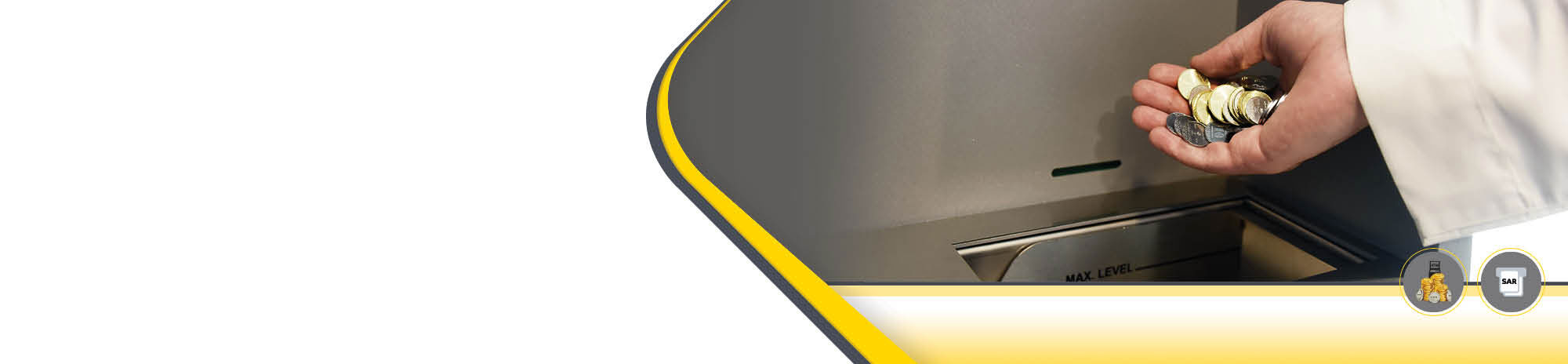 SAIB Coins Deposit Machines