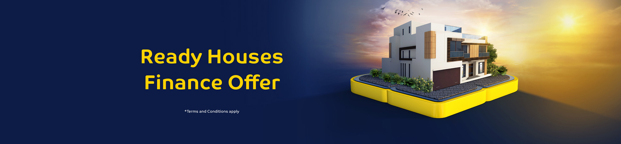  Get Your Own House with Ready Houses Banner