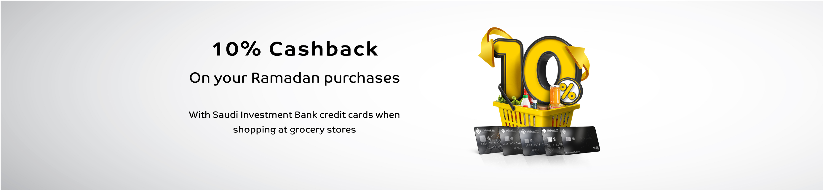 10% Cashback with your Ramadan Groceries