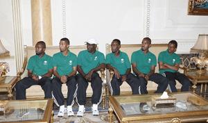 البنك السعودي للاستثمار يكرم أبطال كاس العالم برعاية الامير عبدالله بن مساعد