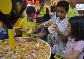 البنك السعودي للاستثمار يغرس قيم التطوع  لدى الأطفال في - مينوبوليس 