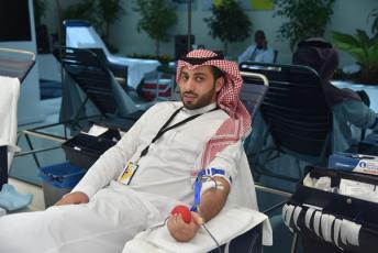 البنك السعودي للاستثمار ينظم حملة تبرع بالدم لمستشفى الملك فيصل التخصصي ومركز الأبحاث